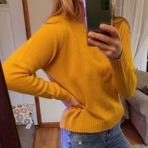 H&M Size S Yellow Sweater